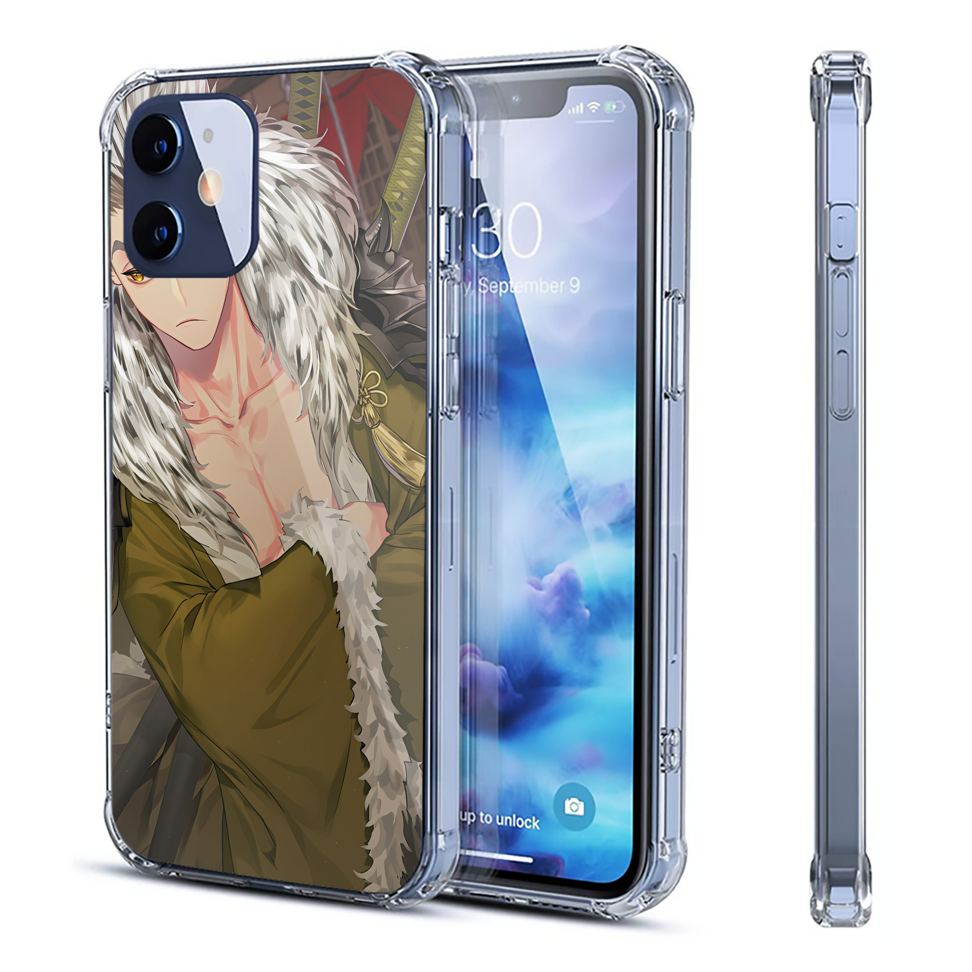 （画像用） ハイキュー!! Haikyu!! 【iPhone 12シリーズ対応】透明スマホケース（クリアソフトケース）